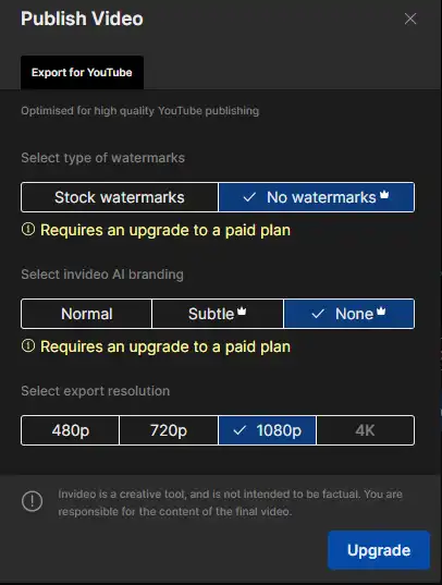 how to use InVideo 13