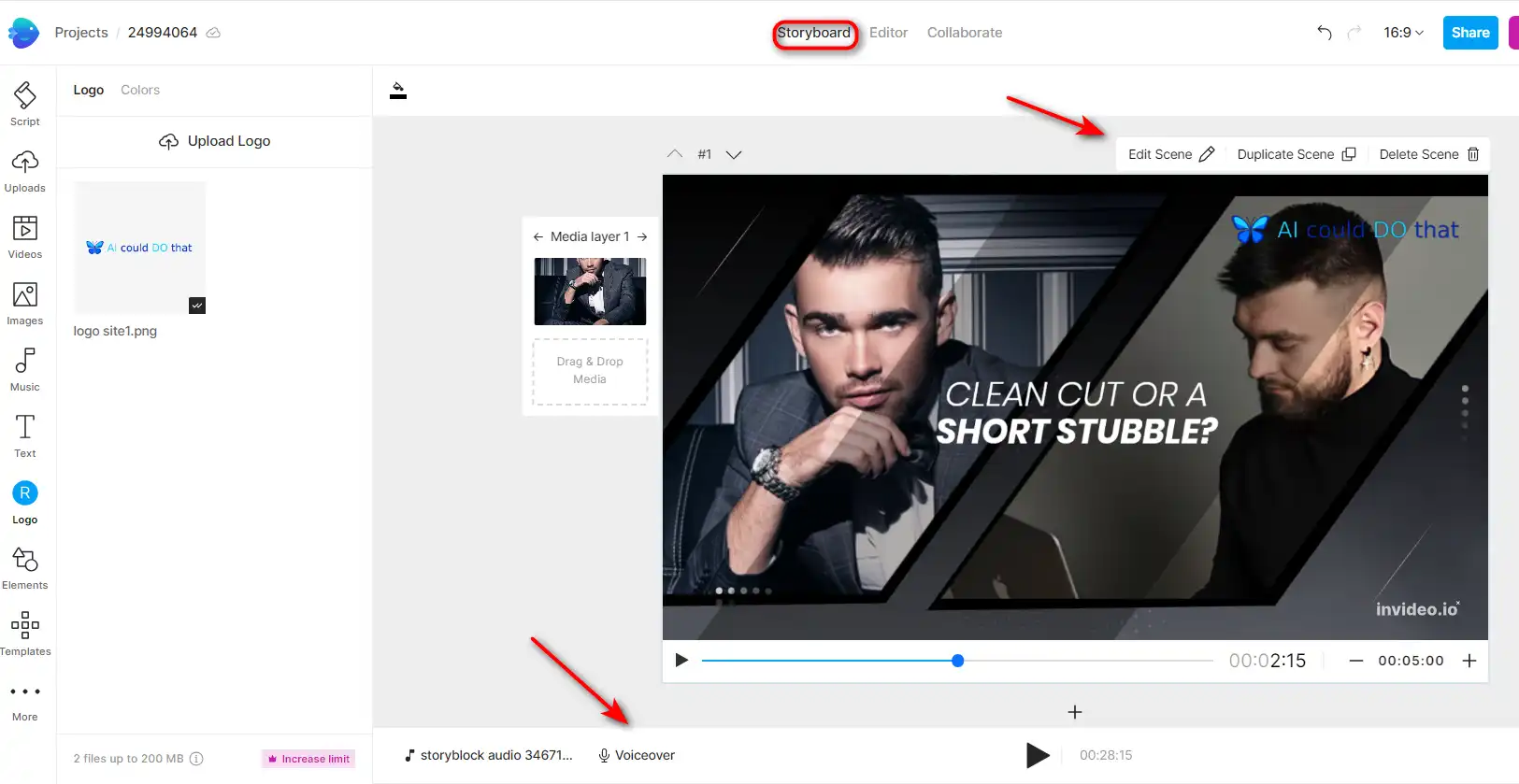 how to use InVideo 27