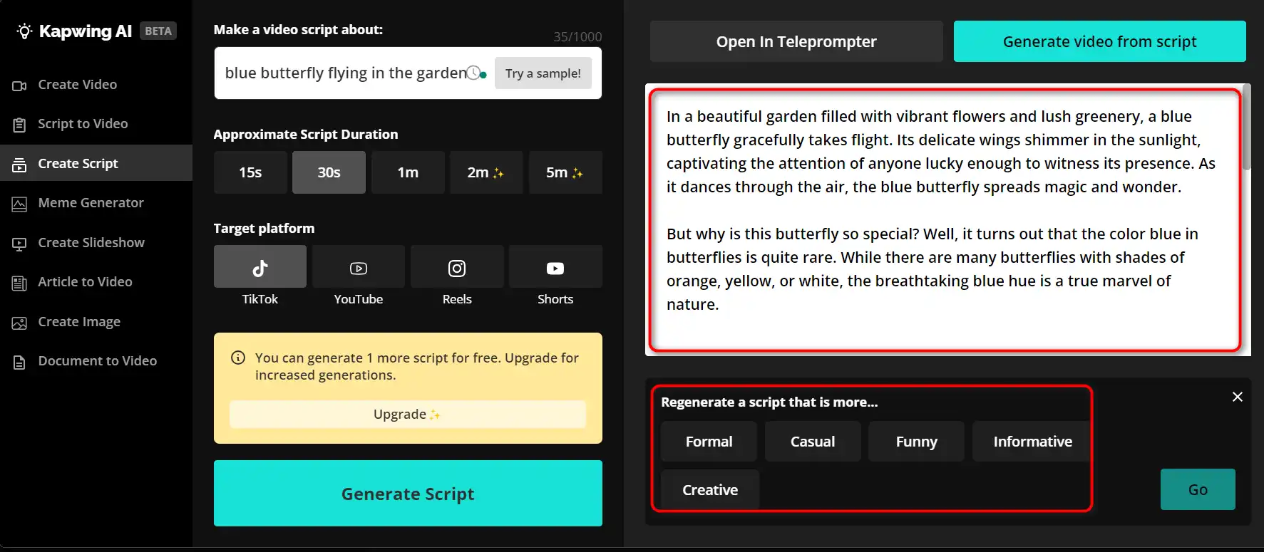 how to use Kapwing 31
