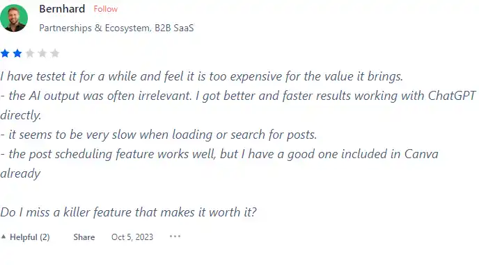 Product Hunt Review for Taplio
