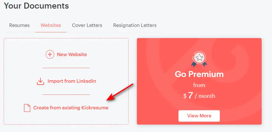 how to use Kickresume 10
