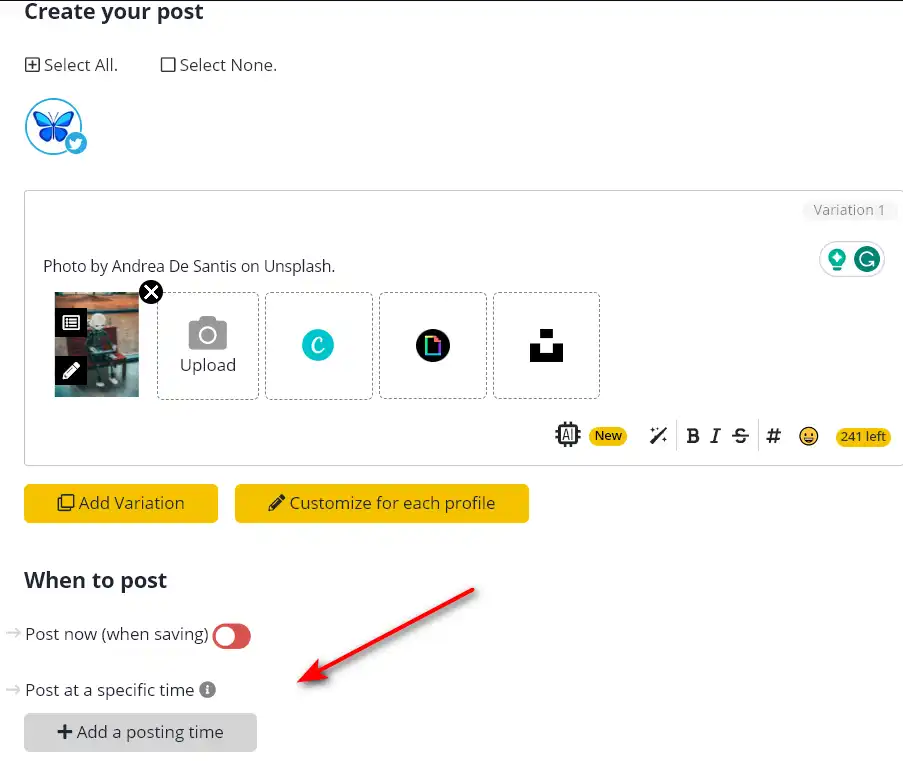 كيفية استخدام SocialBee 16