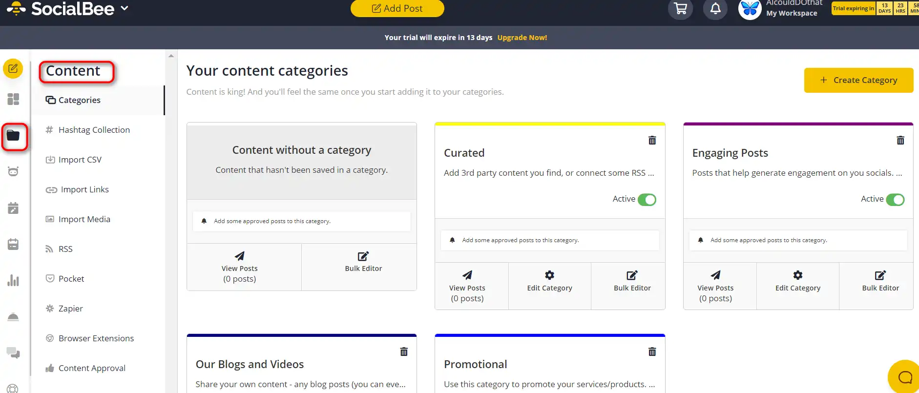 كيفية استخدام SocialBee 4