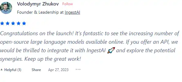 Product Hunt Review for Hugging Face