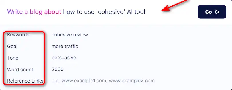 how to use Cohesive 5