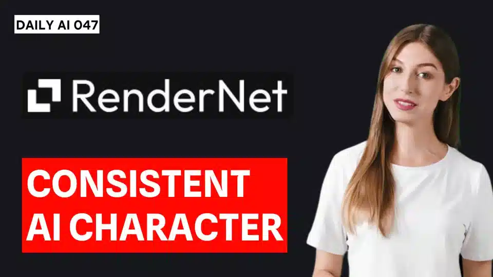 Daily AI 047 - RenderNet: Create Consistent AI Characters for Storytelling